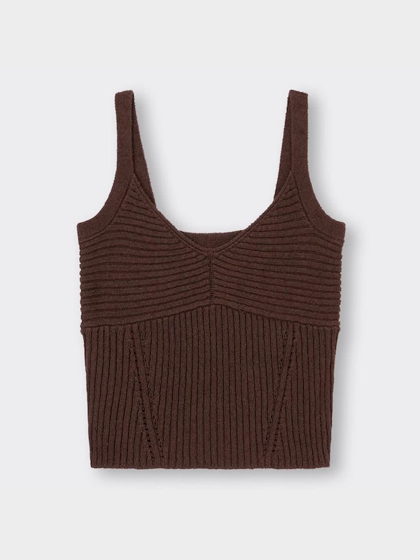 リブニットキャミソール+OS(米国仕様)