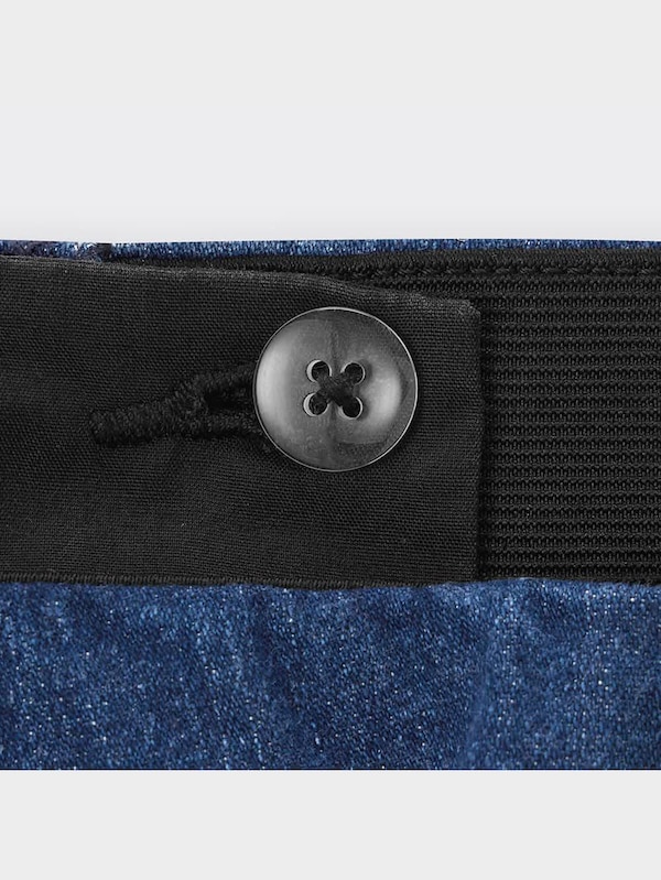 ハイライズフロントスリットフレアジーンズB