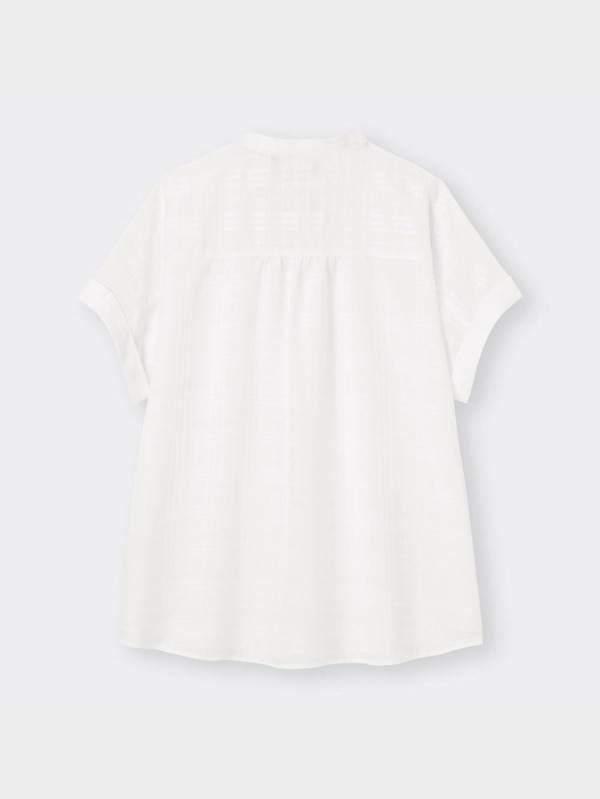 シアーチェックシャツ(半袖)+E