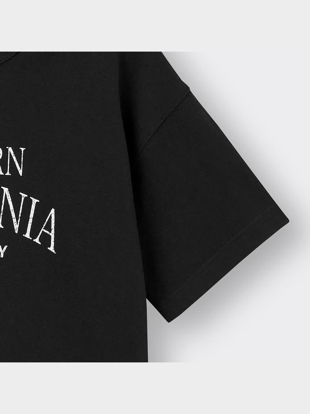 GU公式 | KIDS(男女兼用)スウェT(5分袖)(ロゴ)2