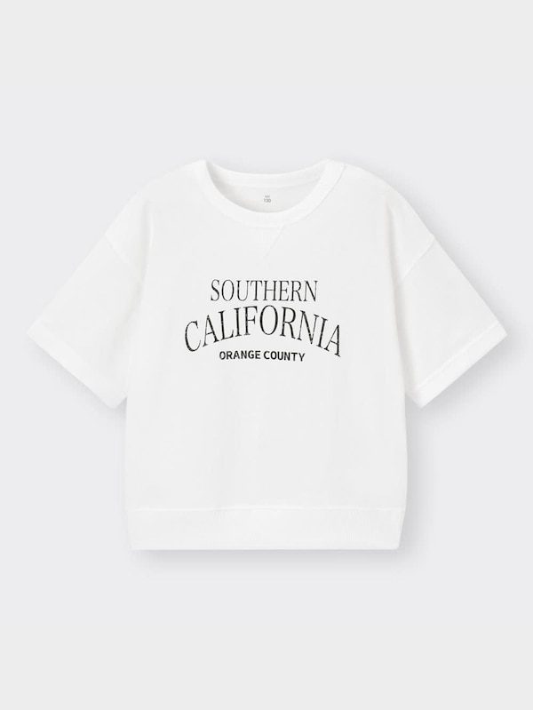 KIDS(男女兼用)スウェT(5分袖)(ロゴ)2