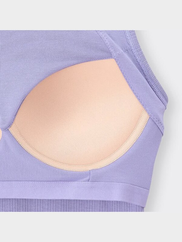 ブラフィールクロップドアメリカンスリーブタンクトップ+OS