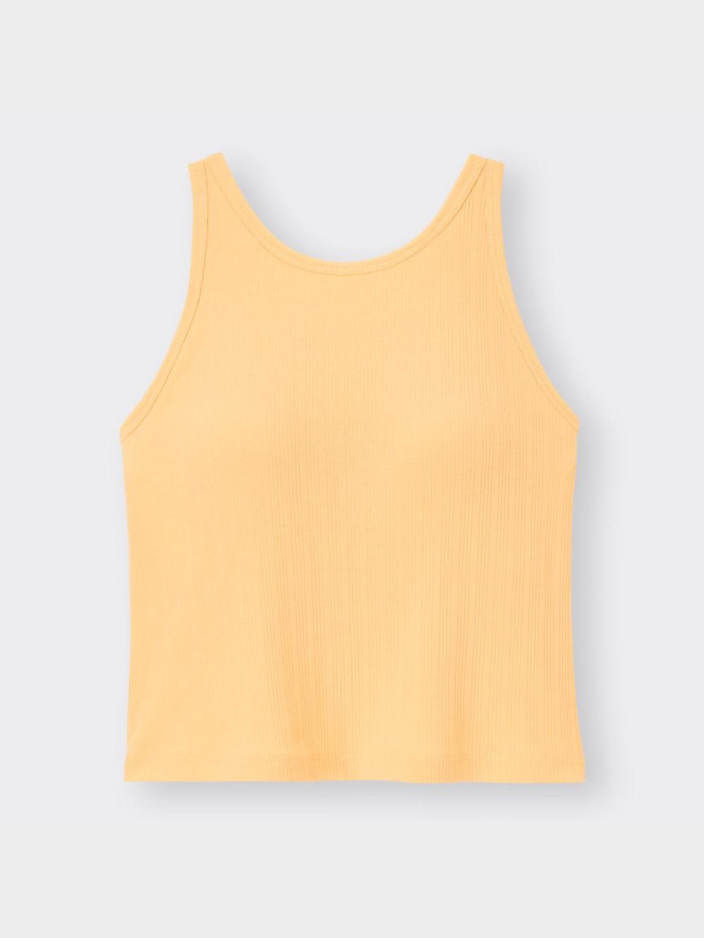 GU公式 | ブラフィールクロップドアメリカンスリーブタンクトップ+OS