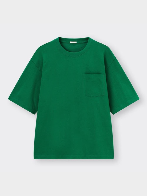 ヘビーウェイトクルーネックT(5分袖)