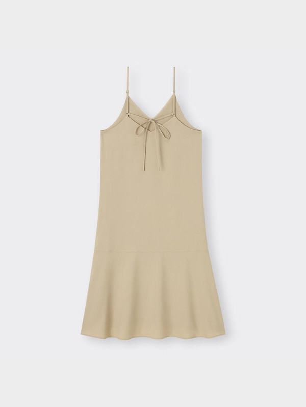 バックリボンキャミソールワンピース+OS(米国仕様)