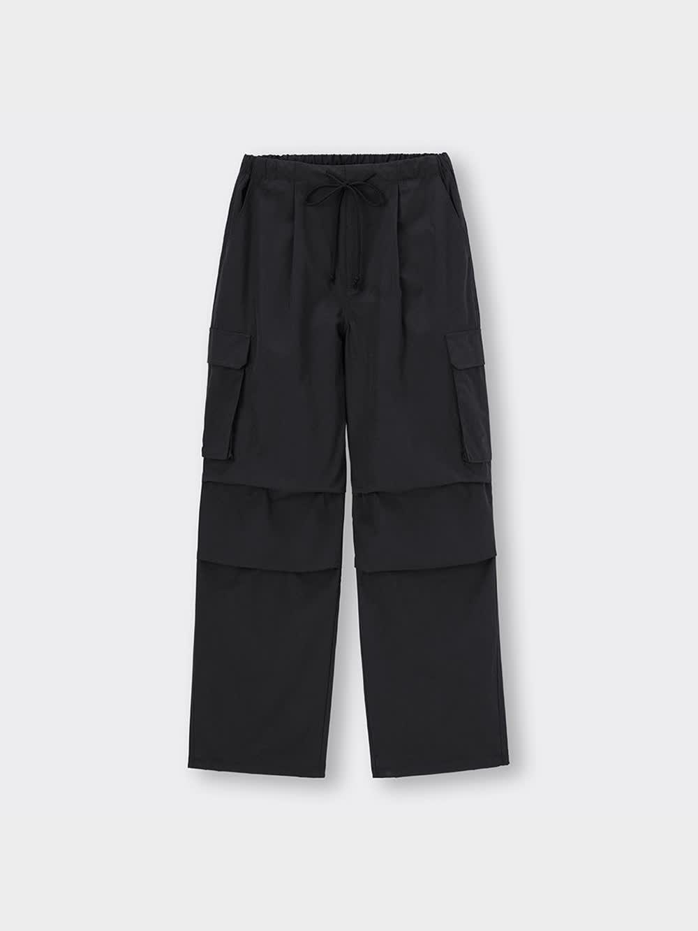 GU公式 | パラシュートカーゴパンツ+EC(丈長め76.0～78.0cm)