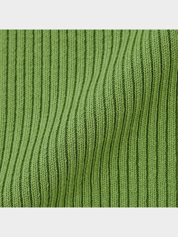 リブニットクロップドタンクトップQ+E