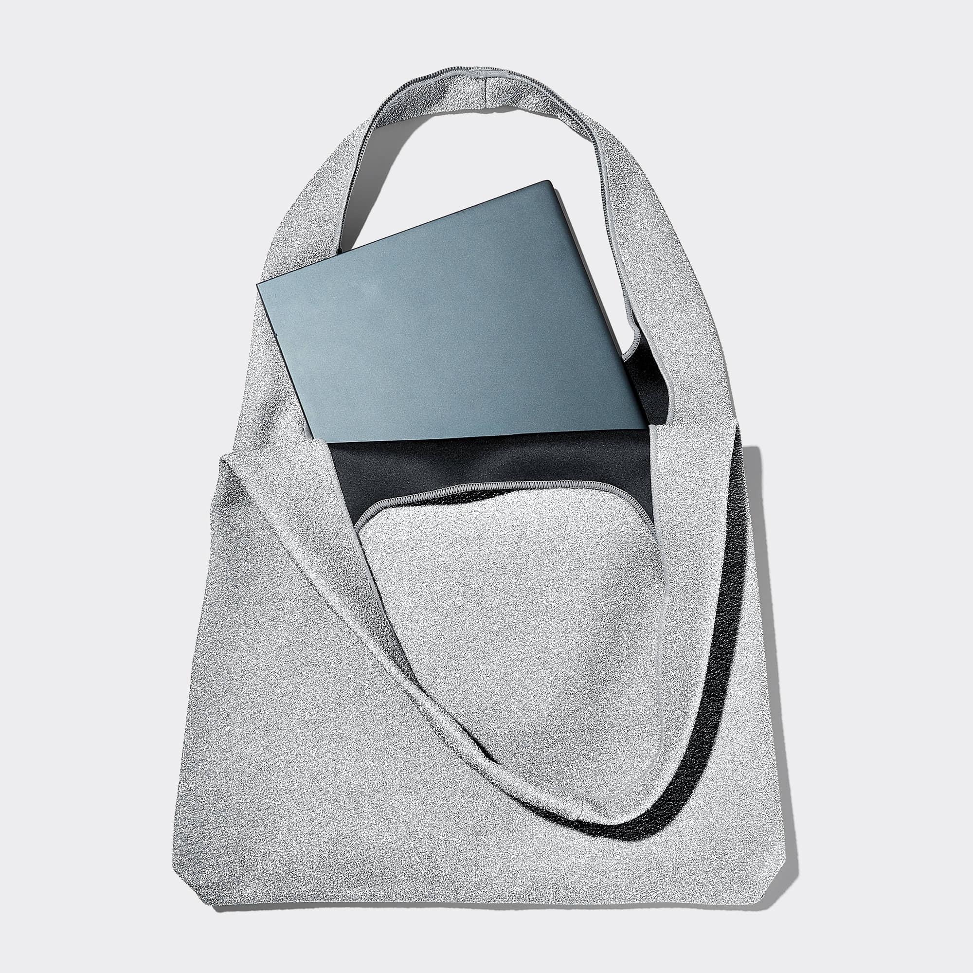 みつば➀ GU公式 | ラメトートバッグ+E