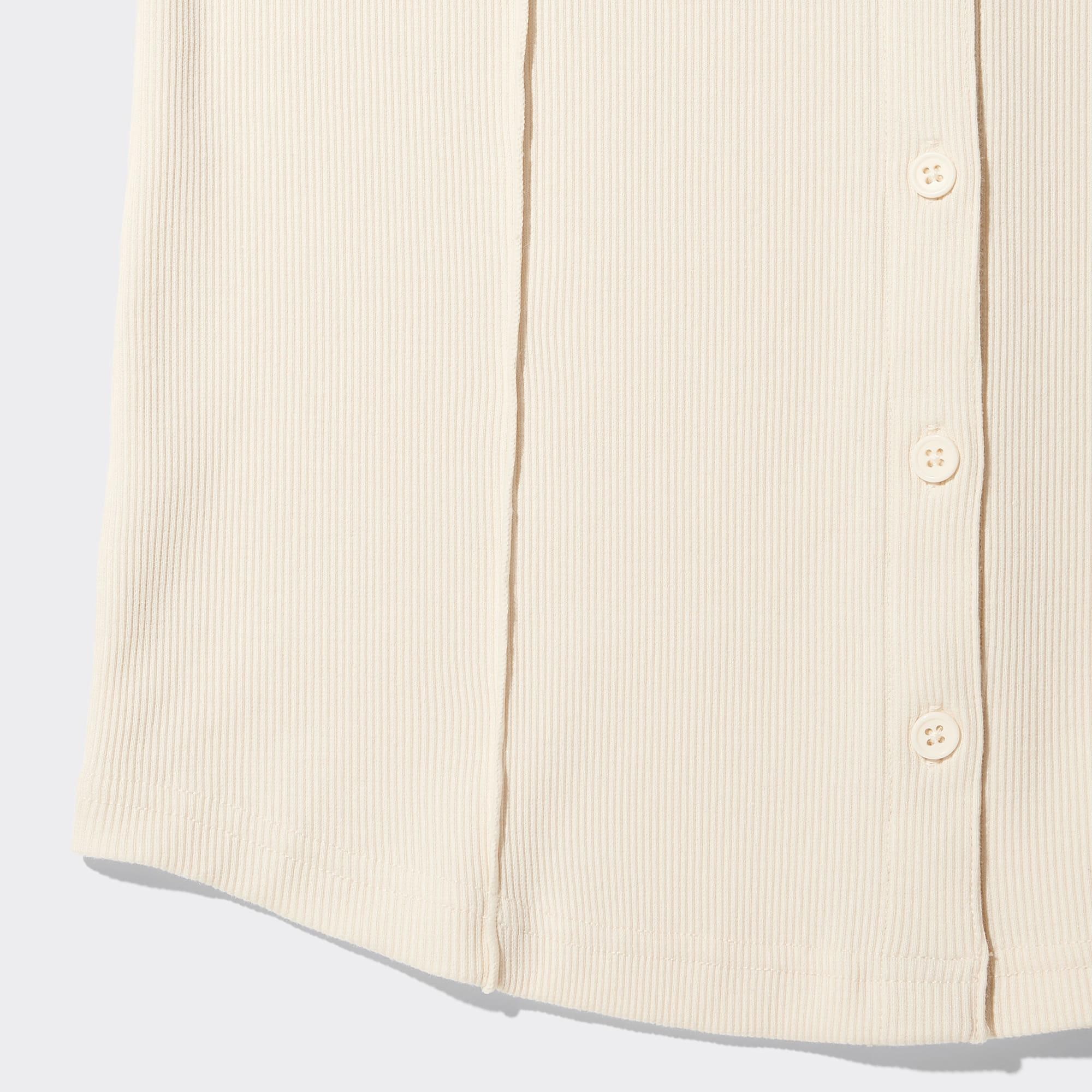 GU公式 | リブポロカーディガンQ