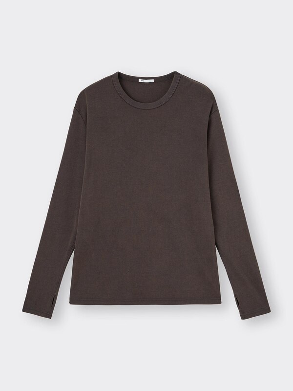 ウォッシュドスリムフィットT(長袖)NT+OS(米国仕様)