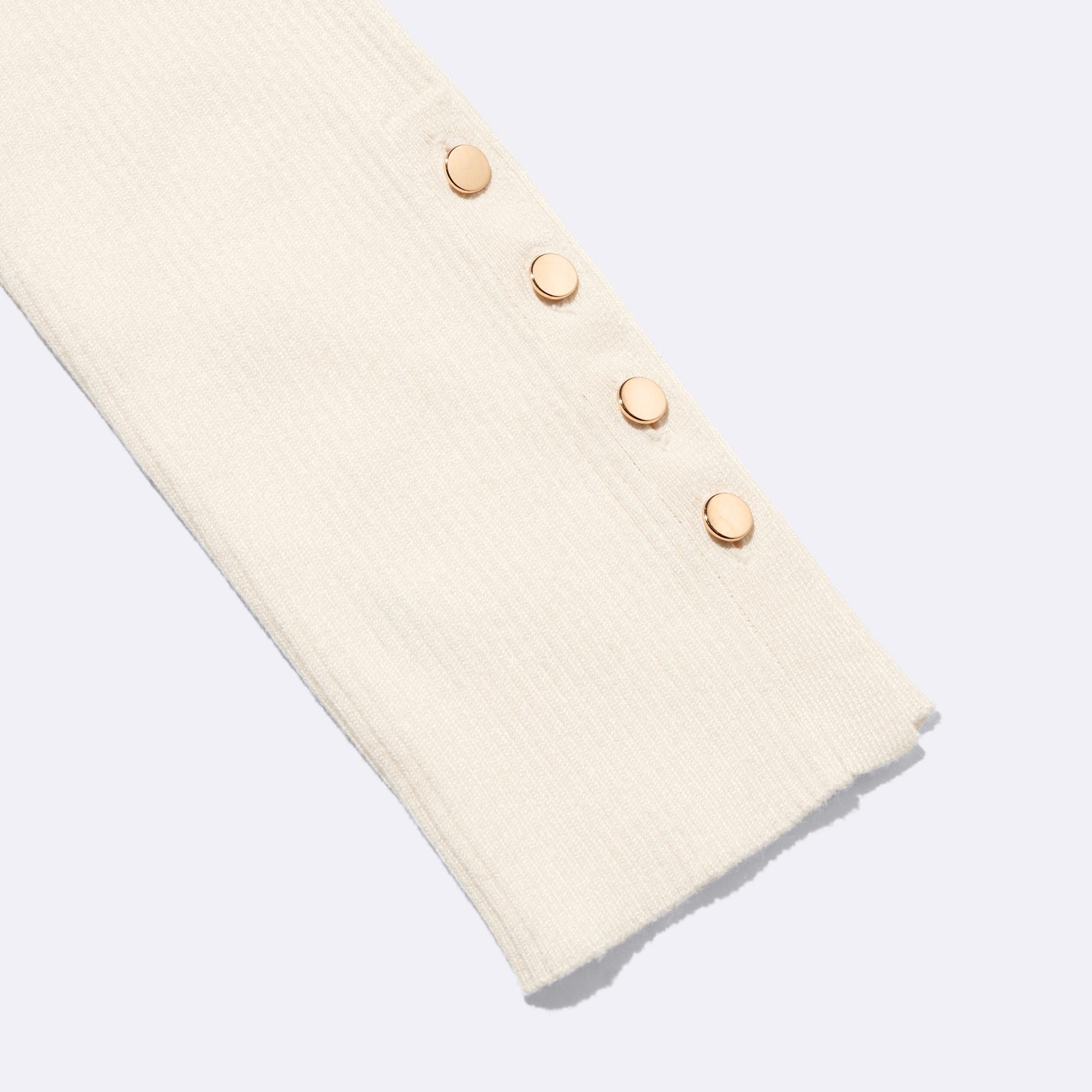 GU公式 | リブニットボタンスリーブプルオーバーZ