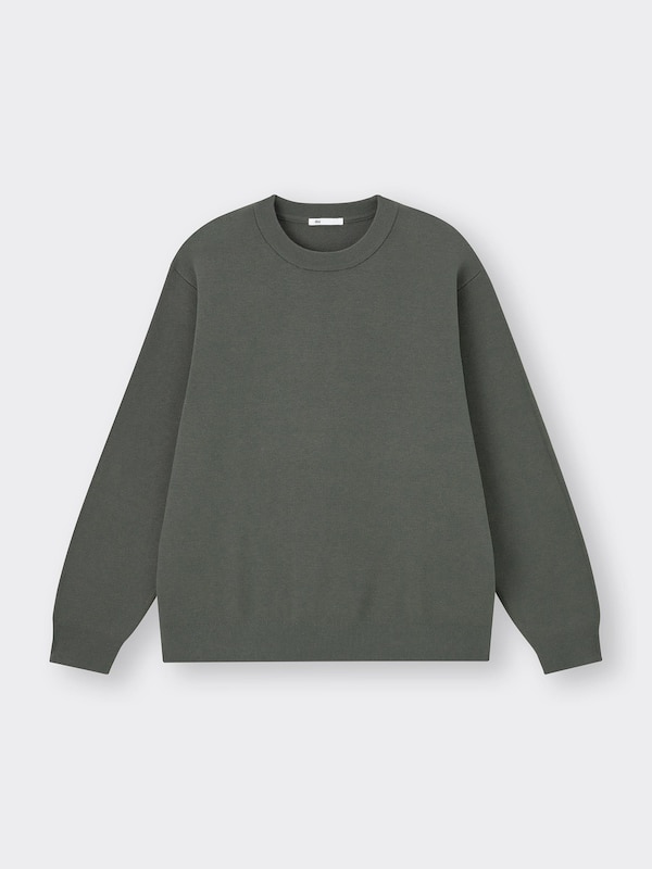 スムースニットクルーネックセーター+OS(米国仕様)