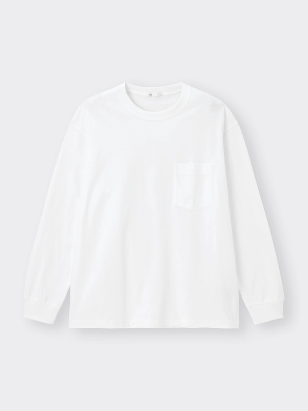 ヘビーウェイトクルーネックT(長袖)+OS(米国仕様)