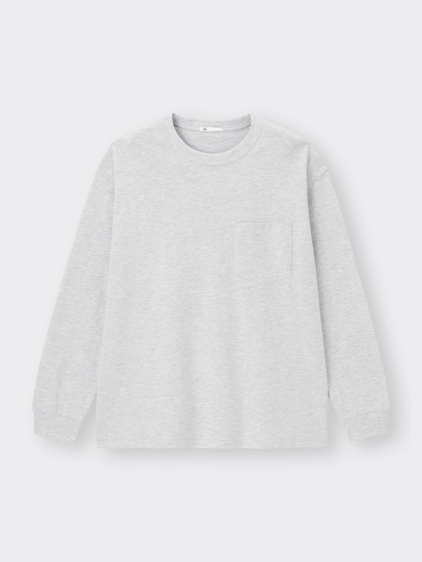 ヘビーウェイトクルーネックT(長袖)+OS(米国仕様)