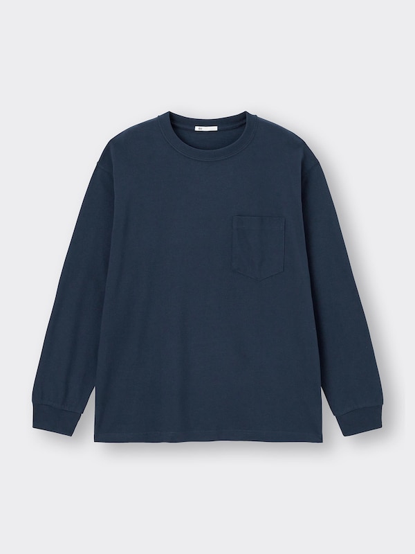 ヘビーウェイトクルーネックT(長袖)+OS(米国仕様)