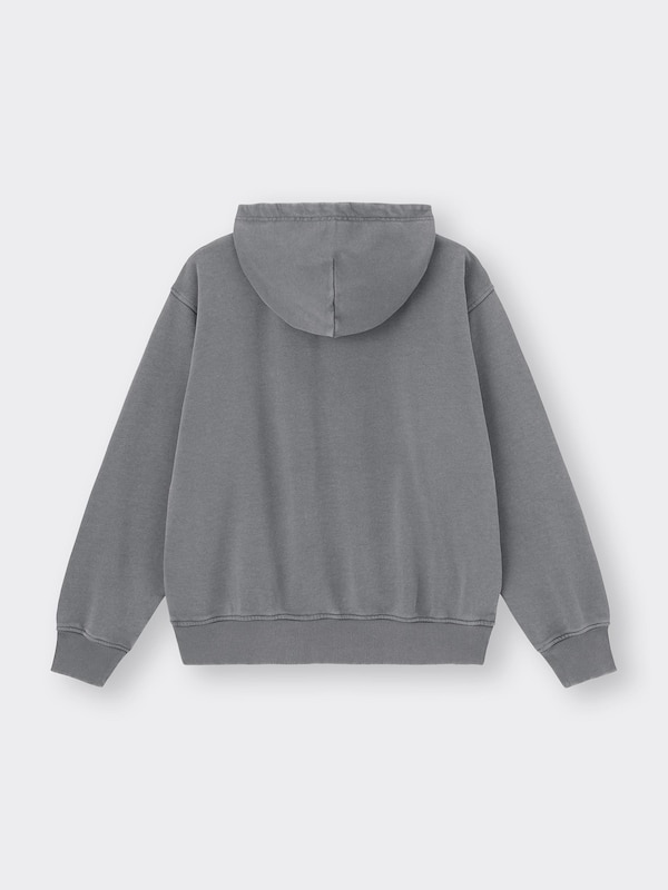 ウォッシュドスウェットパーカ+OS(米国仕様)