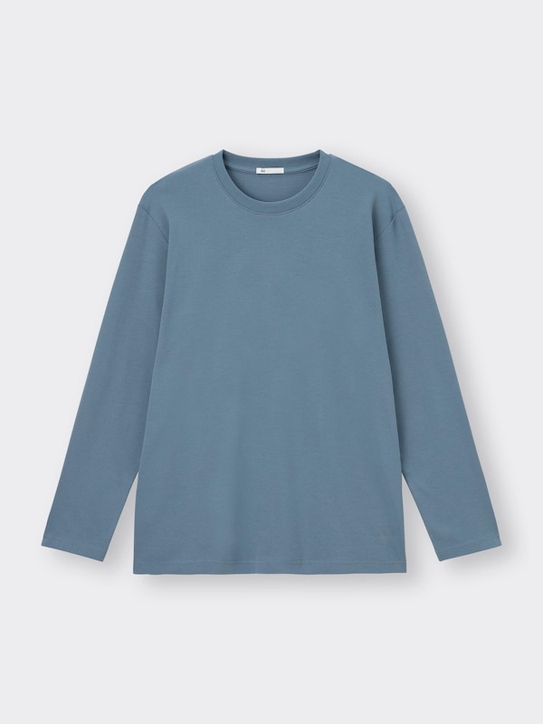 ソフトコットンクルーネックT(長袖)+OS(米国仕様)