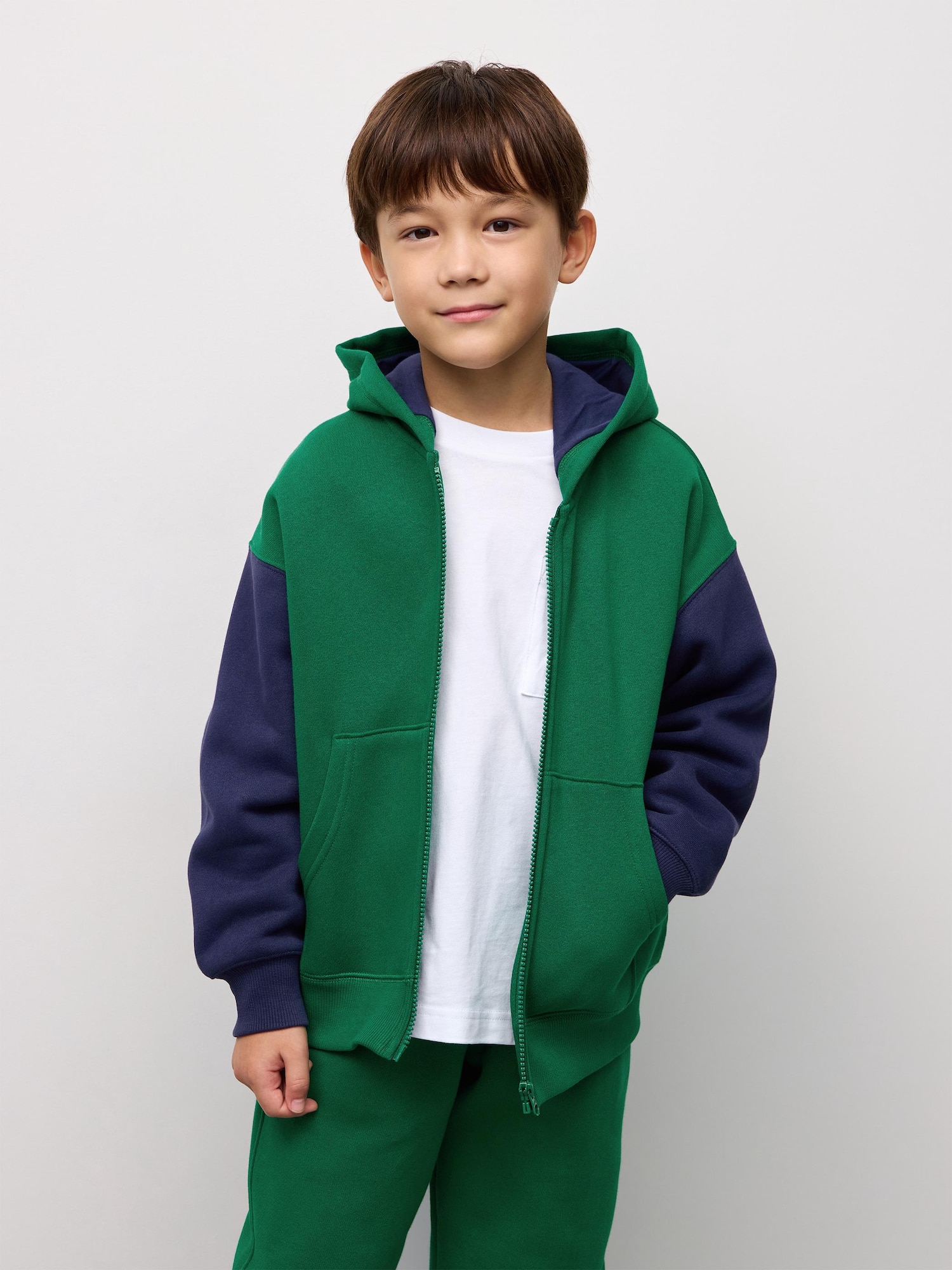 KIDSヘビーウェイトスウェットフルジップパーカ