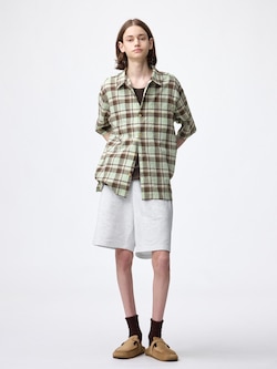 スウェットイージーハーフパンツ