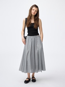 サーキュラーミディスカート