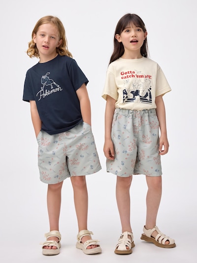 KIDS 드라이 액티브 반바지 Pokemon