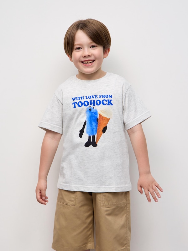 KIDSグラフィックT パペットスンスン