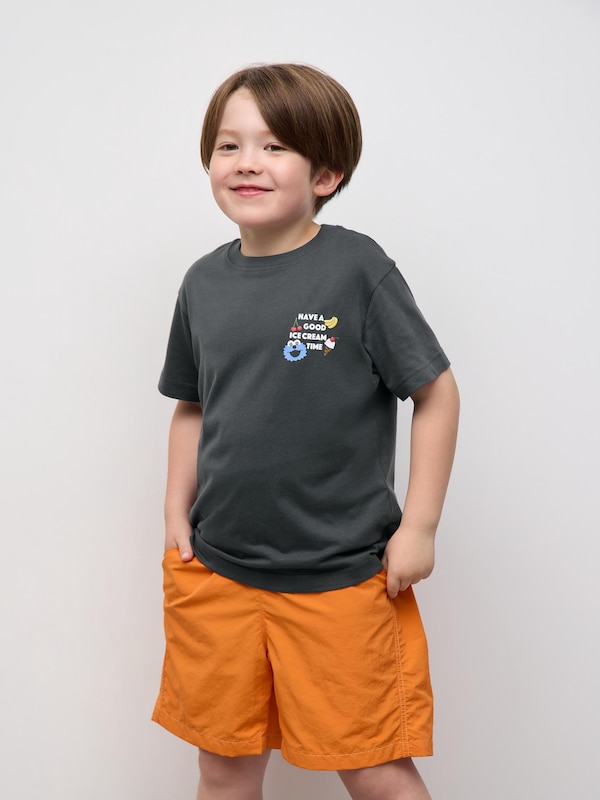 KIDSグラフィックT パペットスンスン