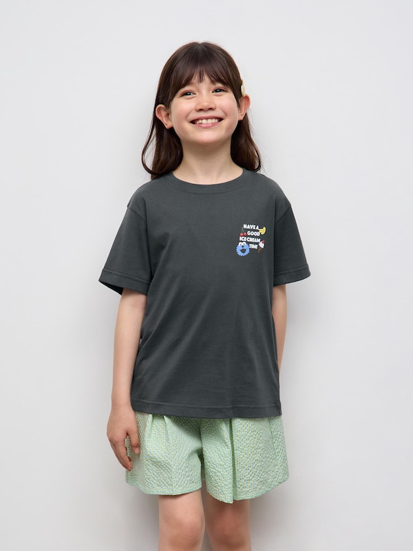 KIDSグラフィックT パペットスンスン