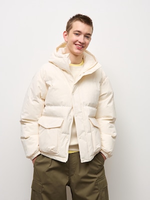 ジーユー 公式 - メンズのウォームパデッド WARM PADDED ・中わたアウター