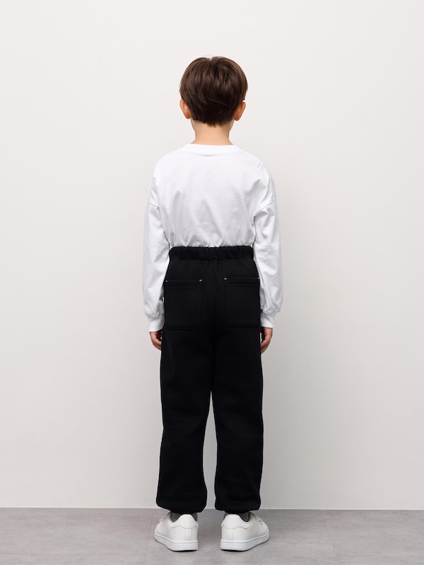 KIDSヘビーウェイトスウェットワイドジョガーパンツ