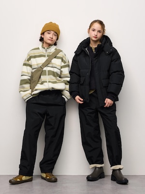 KIDS裏フリースバレルイージーパンツ