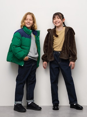 KIDSデニムストレッチストレートパンツ ST