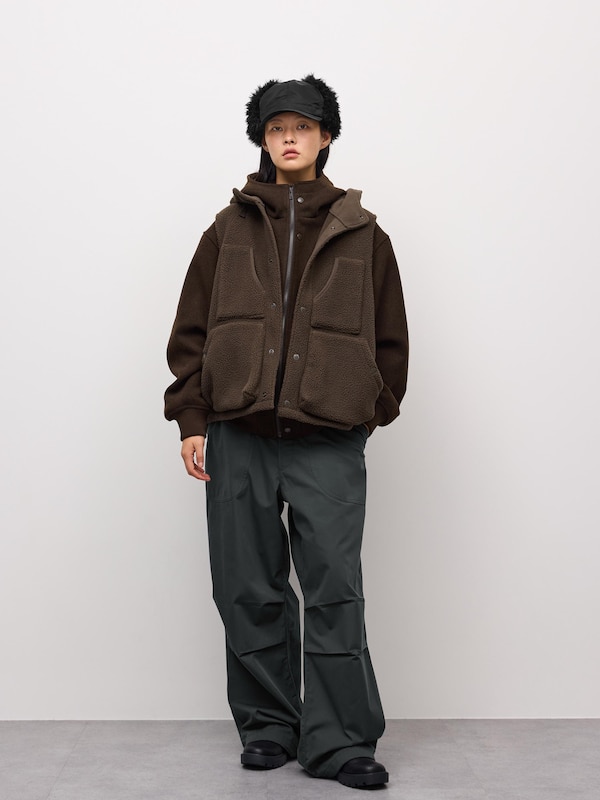 ウォームスーパーワイドユーティリティパンツ ENGINEERED GARMENTS