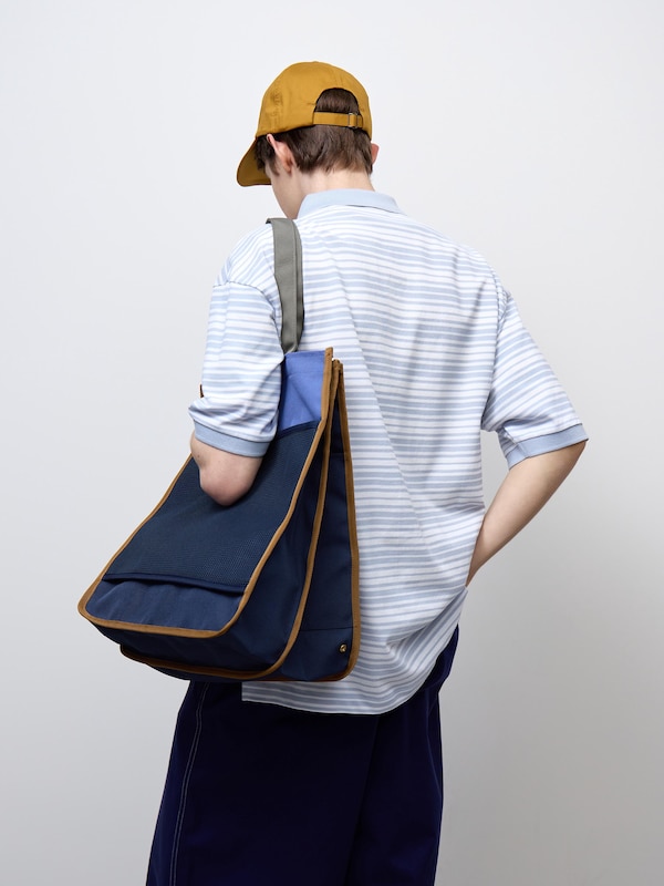 メッシュコンビネーショントートバッグ ST