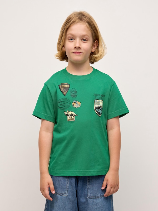 KIDSグラフィックT JURASSIC WORLD