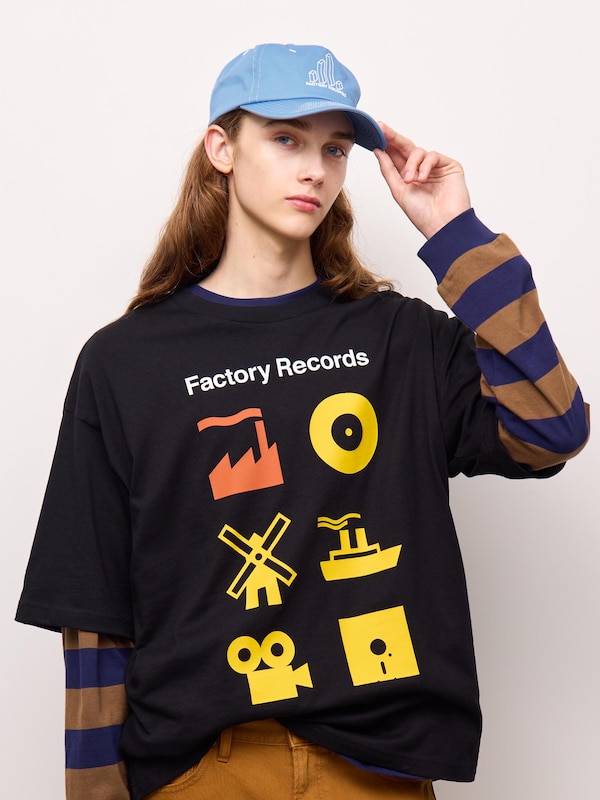 UVカットツイルキャップ Factory Records 1 PF