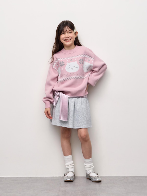 GIRLSノルディックセーター CHIIKAWA