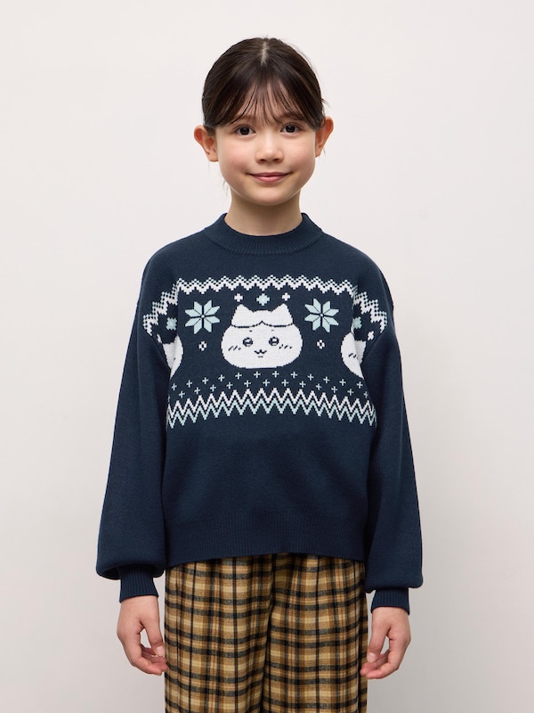 GIRLSノルディックセーター CHIIKAWA