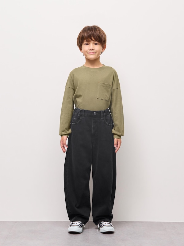 KIDS 3Dバレルジーンズ PF