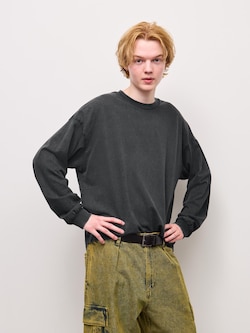 ウォッシュドコットンボクシーT(長袖)UL