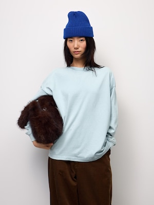 ウォッシュドコットンボクシーT(長袖)UL