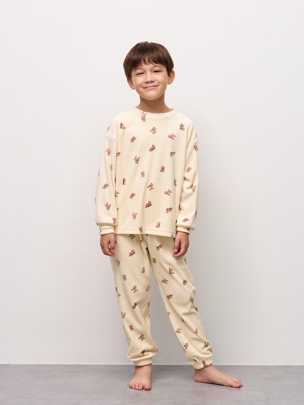 KIDSストレッチフリースラウンジセット(ドッグ)