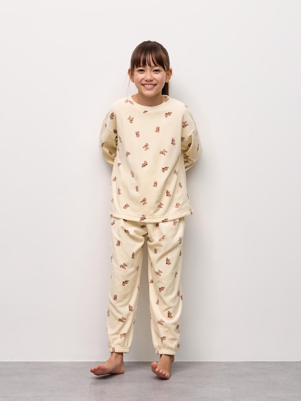 KIDSストレッチフリースラウンジセット(ドッグ)
