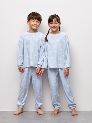 KIDSストレッチフリースラウンジセット(キャット)CZ