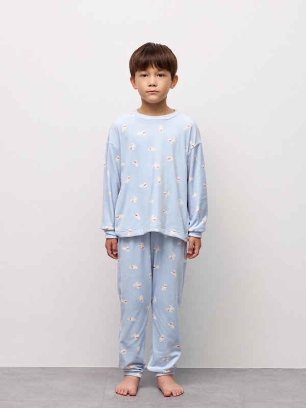 KIDSストレッチフリースラウンジセット(キャット)