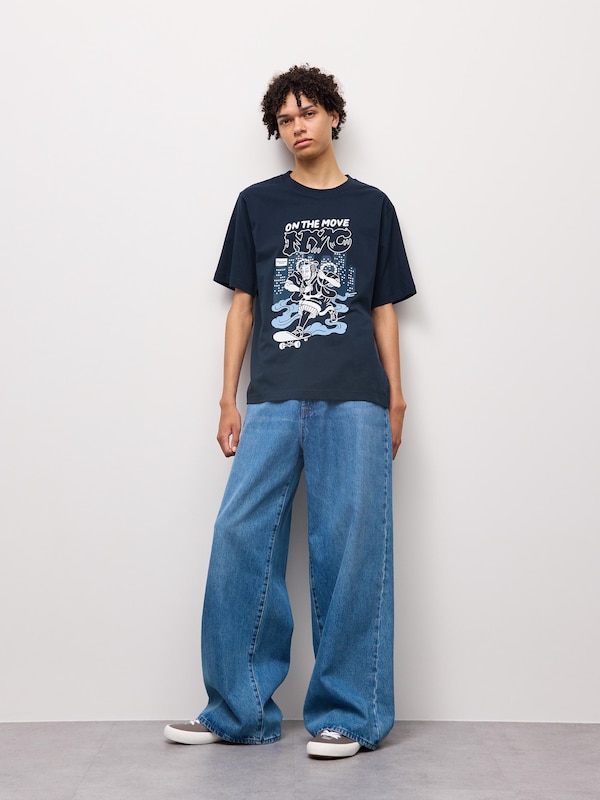 グラフィックT WamericanBEY+US