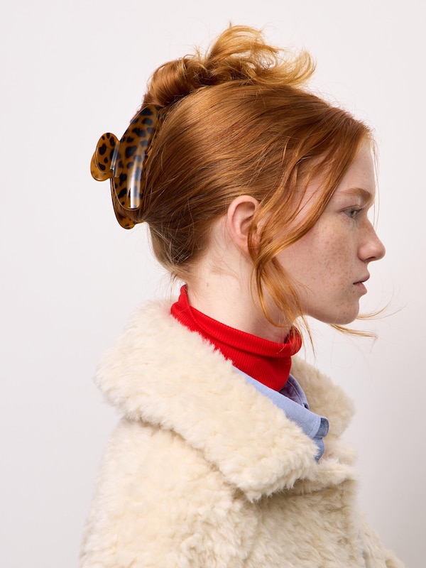 ラウンドヘアクリップPF