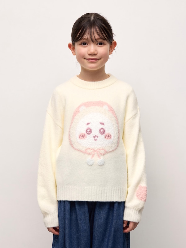 GIRLSパフィータッチニットセーター CHIIKAWA