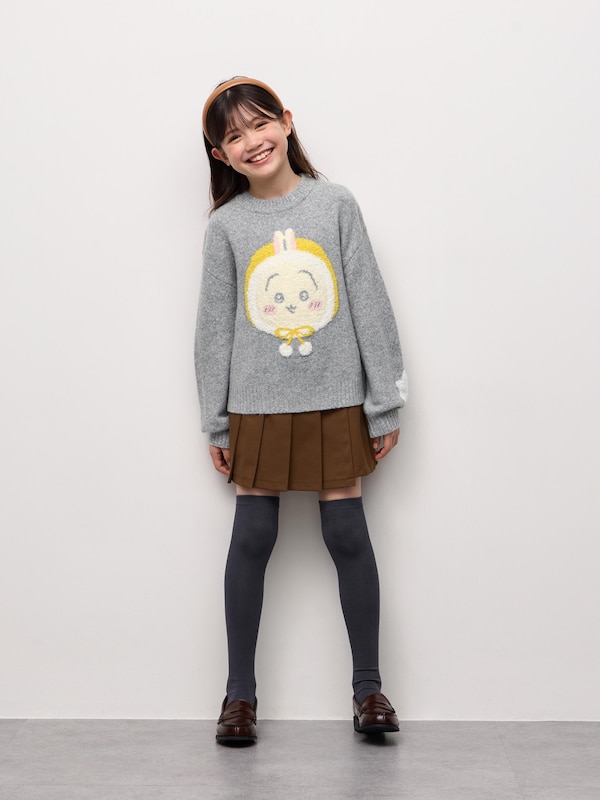 GIRLSパフィータッチニットセーター CHIIKAWA