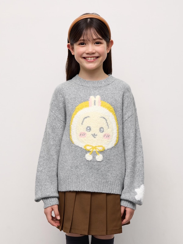 GIRLSパフィータッチニットセーター CHIIKAWA